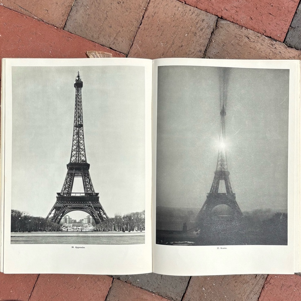 1950 La Tour Eiffel Photographic Album France Eiffel Tower Paris Travel French